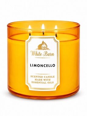 Bath & Body Works White Barn Limoncello 3 Wick Scented Candle‎